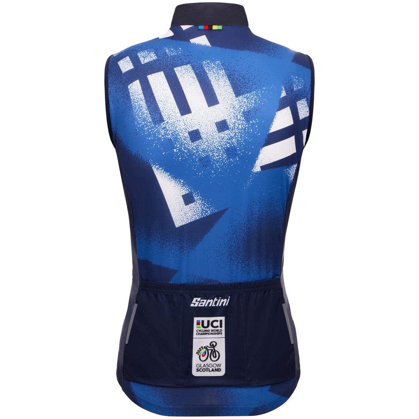 Santini 2023 UCI World Championship vest - City Grid