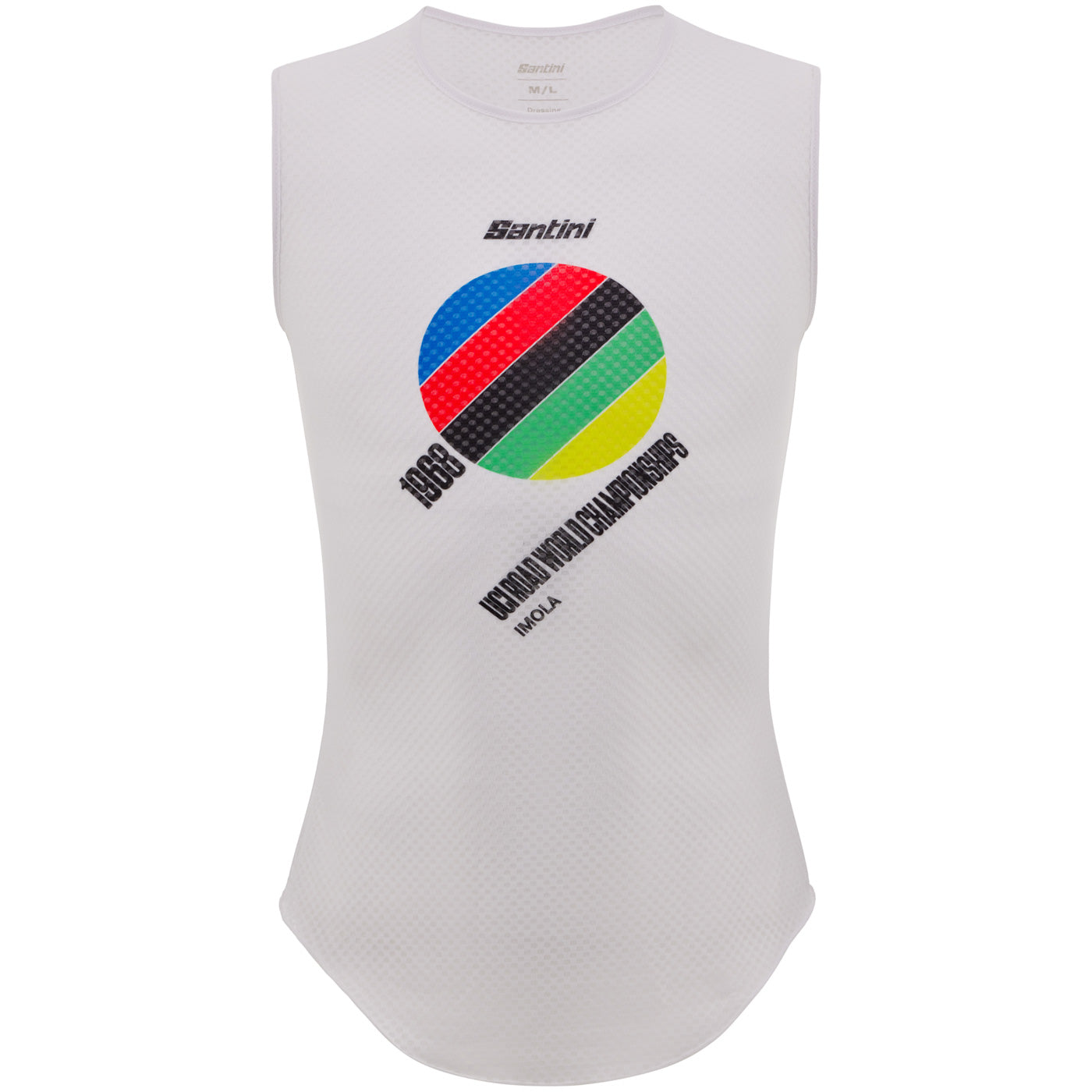 Santini UCI sleeveless base layer - Imola 1968