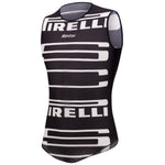 Maglia intima senza maniche Santini x PIRELLI - Nero