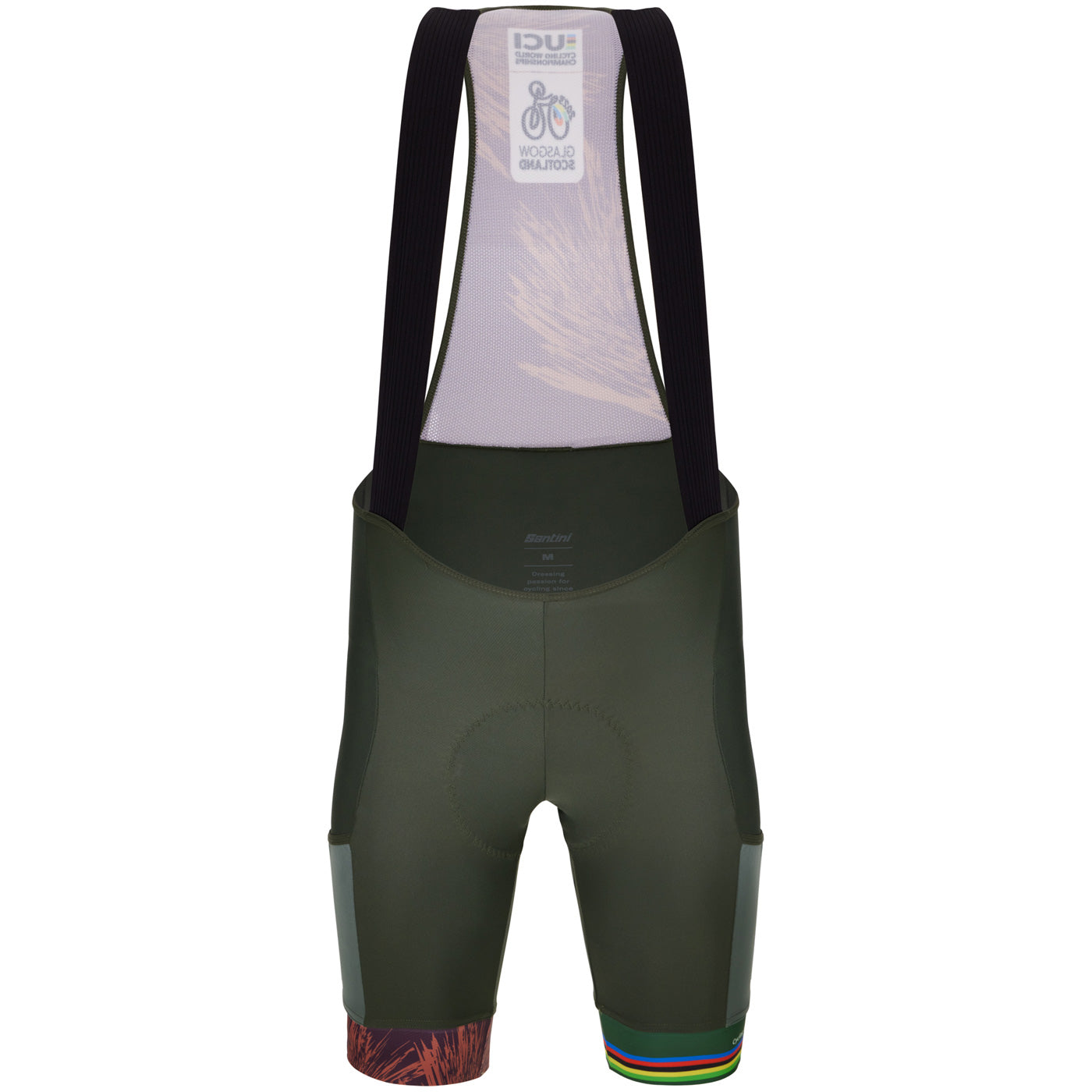 Santini 2023 UCI World Championship bibshort - Rocky