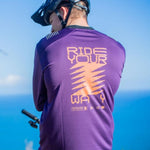 Northwave Sharp long sleeve jersey - Purple