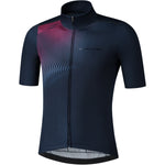 Maillot Shimano S-Phyre Wind - Bleu rose