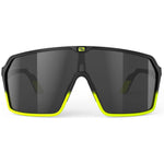 Lunettes Rudy Spinshield - Black fade yellow fluo smoke