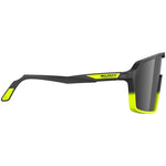 Lunettes Rudy Spinshield - Black fade yellow fluo smoke