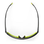 Lunettes Rudy Spinshield - Black fade yellow fluo smoke