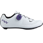 Northwave Storm Carbon frau schuhe - Weiss lila