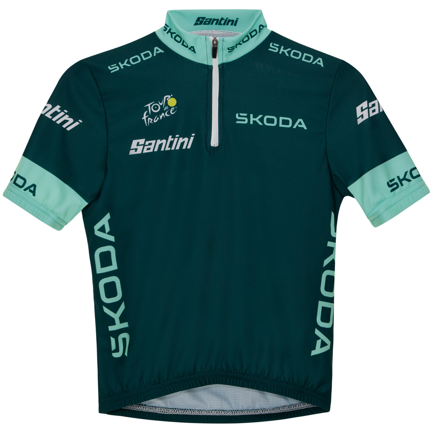 Santini Tour de France 2024 green kid jersey All4cycling