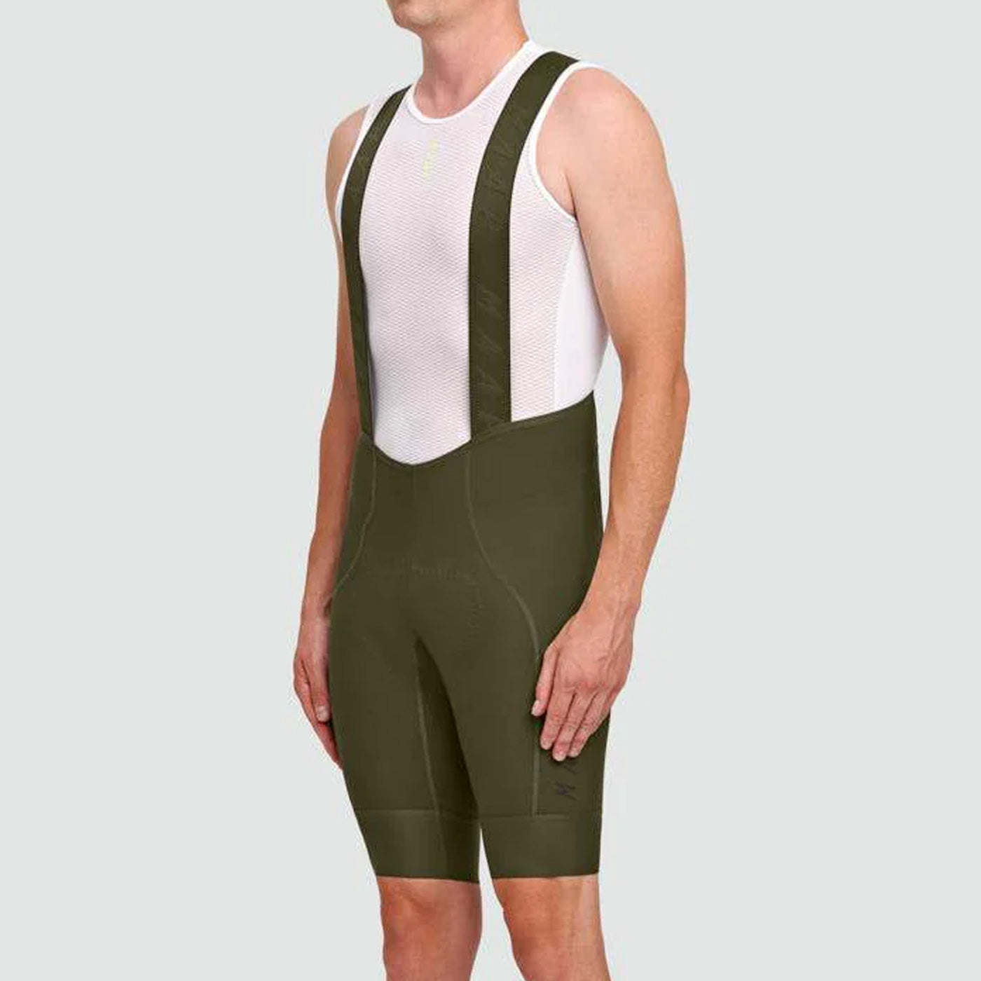 Bib shorts Maap Team Evo - Dark Green