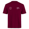 T-Shirt Strade Bianche - Bordeaux