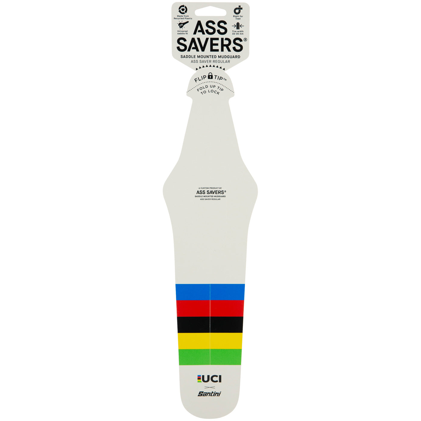 Santini Uci ass-saver - Blanco