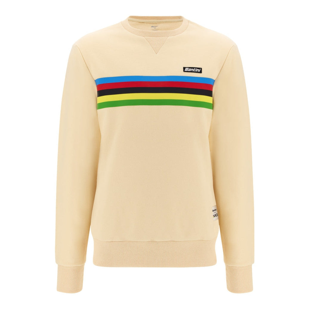 Santini UCI World Champion sweatshirt - Light brown