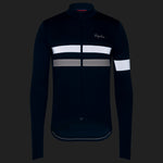 Maglia maniche lunghe Rapha Brevet - Blu bianco