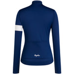 Maillot femme manches longues Rapha Core - Bleu fonce