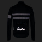 Maillot manches longues Rapha Brevet Windstopper - Noir