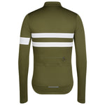 Maillot manga larga Rapha Brevet - Verde