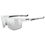 Uvex Axos Set goggles - White Matt Mirror Silver