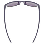 Uvex LGL 54 glasses - Blue matt Mirror Purple