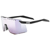 Occhiali Uvex Pace Stage S CV - Black Matt Mirror pink