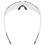 Uvex Pace Stage CV glasses - White Matt Variomatic green