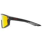 Uvex Skyryse Kids Glasses - Black matt Mirror Red