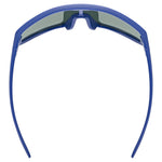 Uvex Skyryse Kids Glasses - Blue matt Mirror green