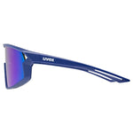 Uvex Skyryse Kids Glasses - Blue matt Mirror green