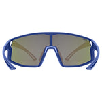 Uvex Skyryse Kids Glasses - Blue matt Mirror green