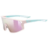 Uvex Skyryse Kids Glasses - Pink green Mirror pink