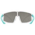 Uvex Skyryse Kids Glasses - White Green Mirror Silver