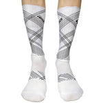 Chaussettes VeloToze Aero Extra Tall - Blanc 