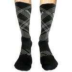 VeloToze Aero Extra Tall Socken - Schwarz 