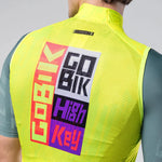 Gilet Gobik Plus 2.0 Liquid Lime - Giallo