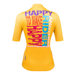 Cinelli Tempo woman jersey - Yellow