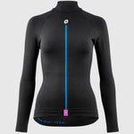 Maglia intima donna maniche lunghe Assos Winter LS Skin P1 - Nero