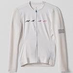 Maap Blurred Evade Pro Base women long sleeve jersey - White