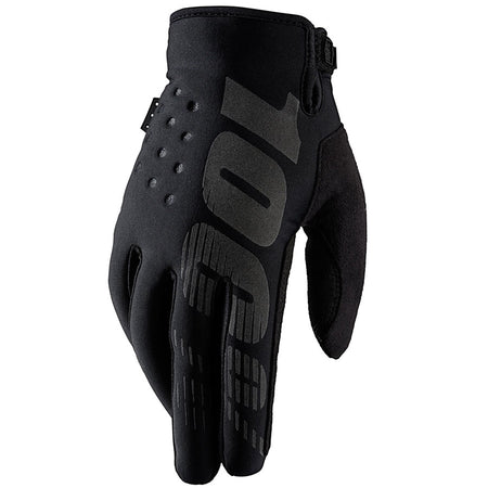 100% Guanti MTB Brisker Nero/Grigio