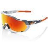 100% Speedtrap glasses - Soft Tact Grey Camo HiPER Red Mirror