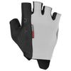 Castelli Rosso Corsa Espresso gloves - Grey