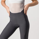 Collant long femme Castelli Velocissima - Gris