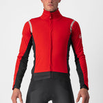 Castelli Alpha Ros 2 jacket - Red grey