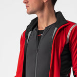 Castelli Alpha Ros 2 jacket - Red grey