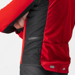 Castelli Alpha Ros 2 jacket - Red grey