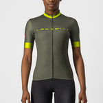 Maglia donna Castelli Gradient - Verde giallo