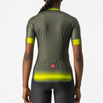 Maglia donna Castelli Gradient - Verde giallo