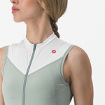 Castelli Solaris woman sleeveless jersey - Green