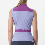 Castelli Solaris woman sleeveless jersey - Violet