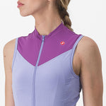 Castelli Solaris woman sleeveless jersey - Violet