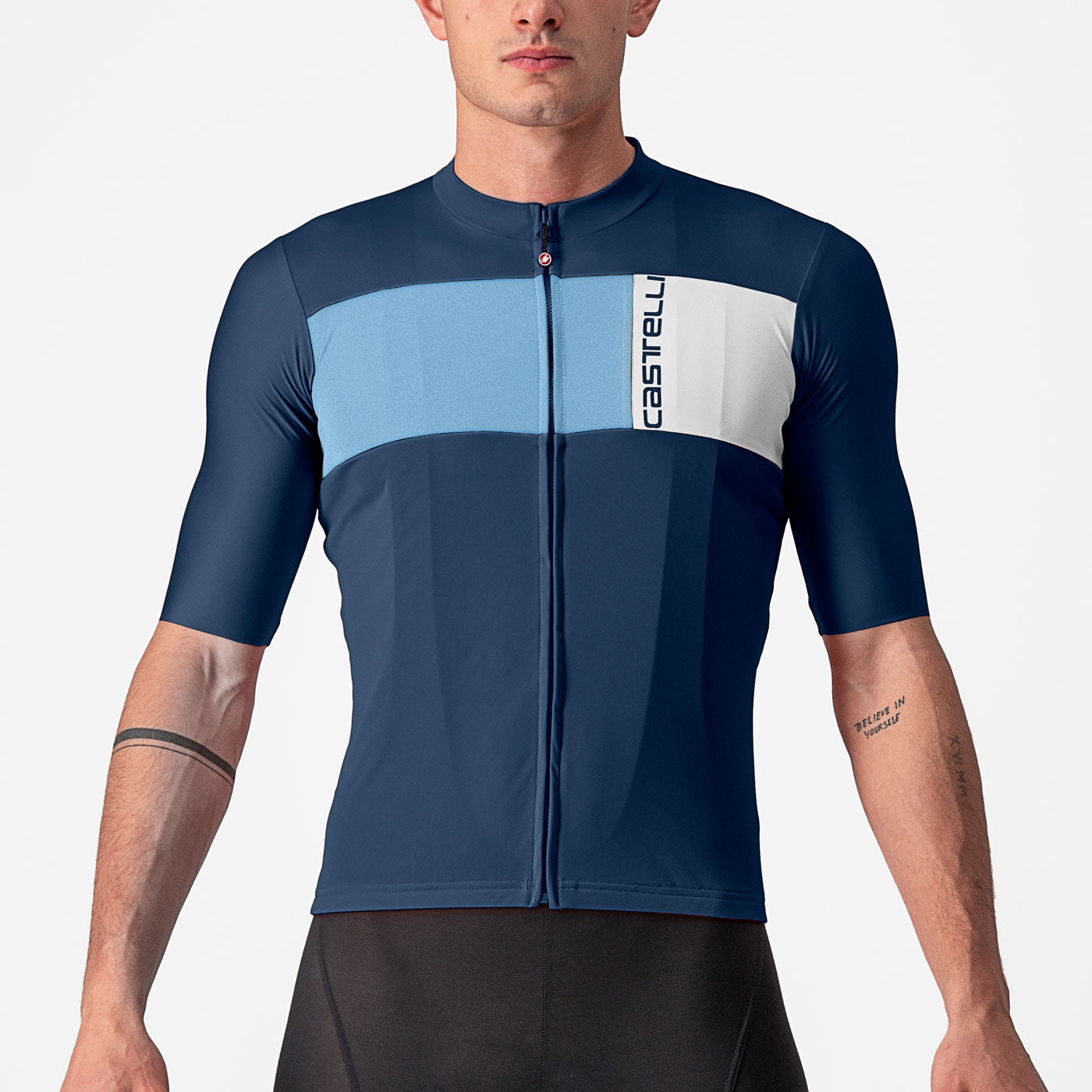 Castelli Prologo 7 jersey - Blue light blue | All4cycling