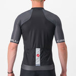 Castelli Entrata 6 trikot - Schwarz grau