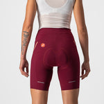 Castelli Velocissima 3 woman shorts - Bordeaux